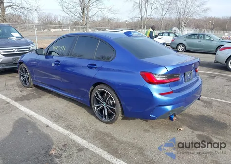 2021 BMW 330Xi из США, поврежденный, VIN 3MW5R7J02M8C00695